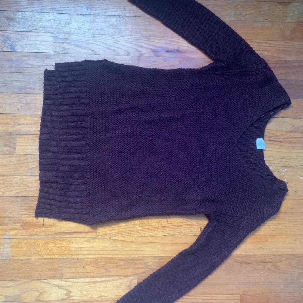 Maroon Sweater